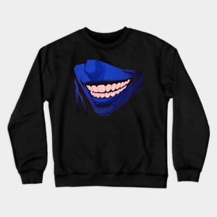 statue of god smile - solo leveling Crewneck Sweatshirt